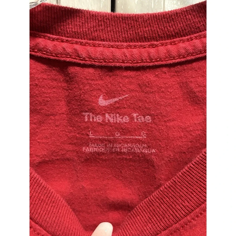 The Nike Tee San Francisco 49ers #85 Kittle Red Youth Tshirt Short Sleeve Size L